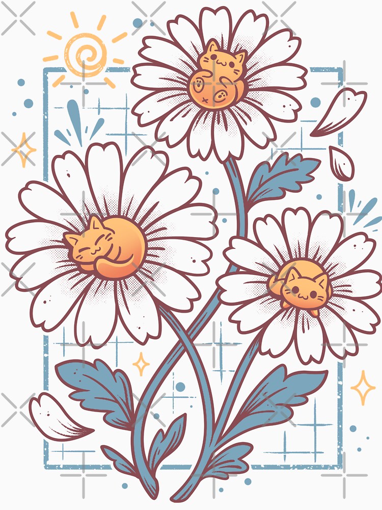 Lazy Daisy Cats by Snouleaf