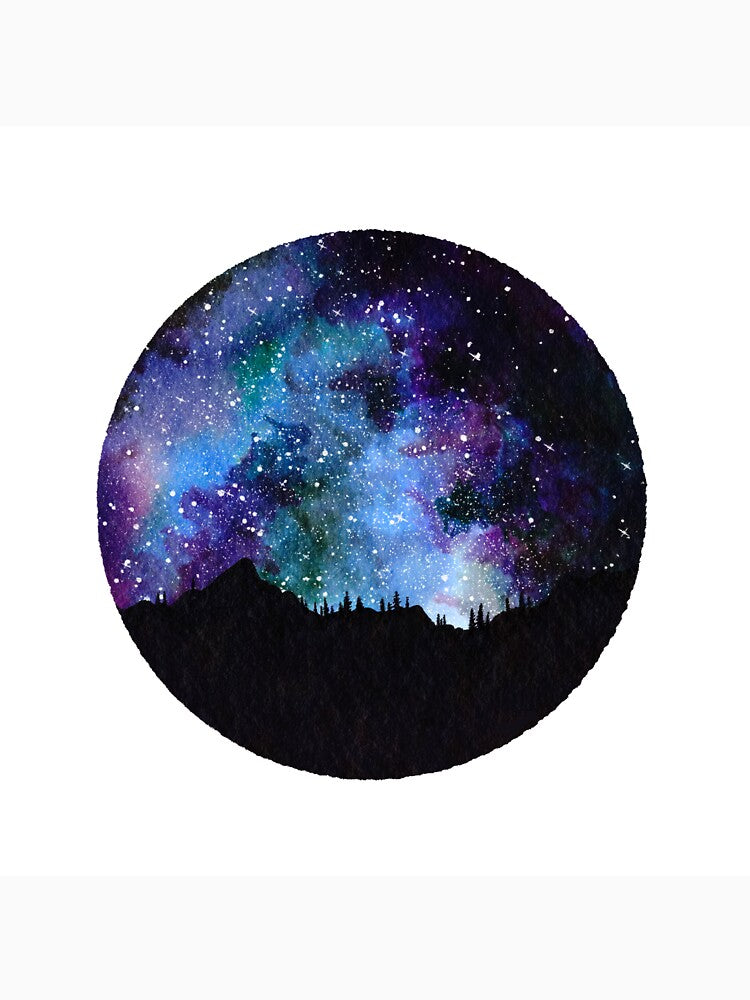 Watercolor nebula by ShinyWatercolor T-Shirts, Hoodie, Sweatshirt | BlankRebels.com (Image 3)