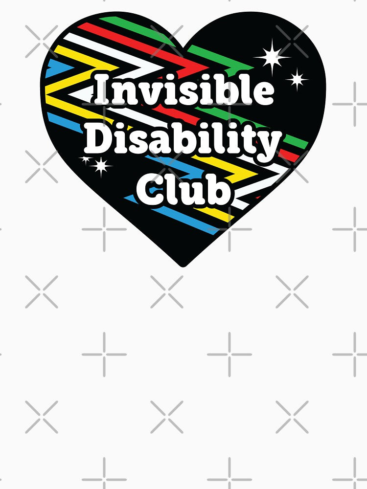 Invisible Disability Club by KwokArts T-Shirts, Hoodie, Sweatshirt | BlankRebels.com (Image 3)