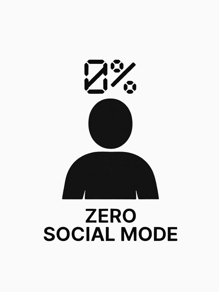 Social Battery: 1% Remaining by EcoArtTees T-Shirts, Hoodie, Sweatshirt | BlankRebels.com (Image 3)