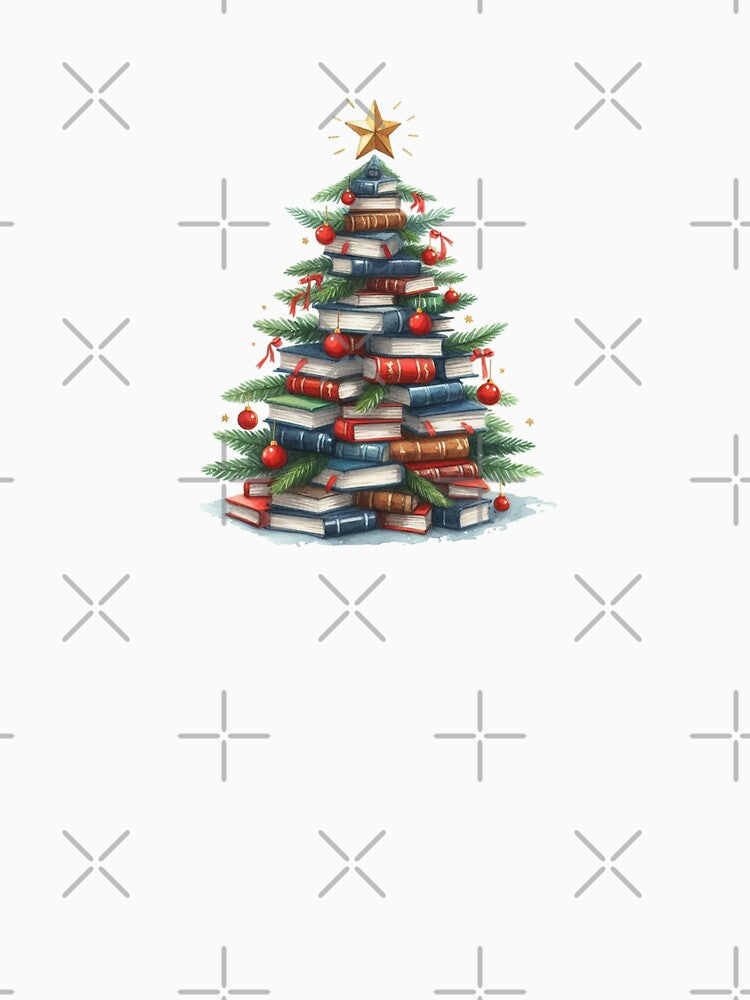 Christmas Book Tree by darsh30 T-Shirts, Hoodie, Sweatshirt | BlankRebels.com (Image 3)