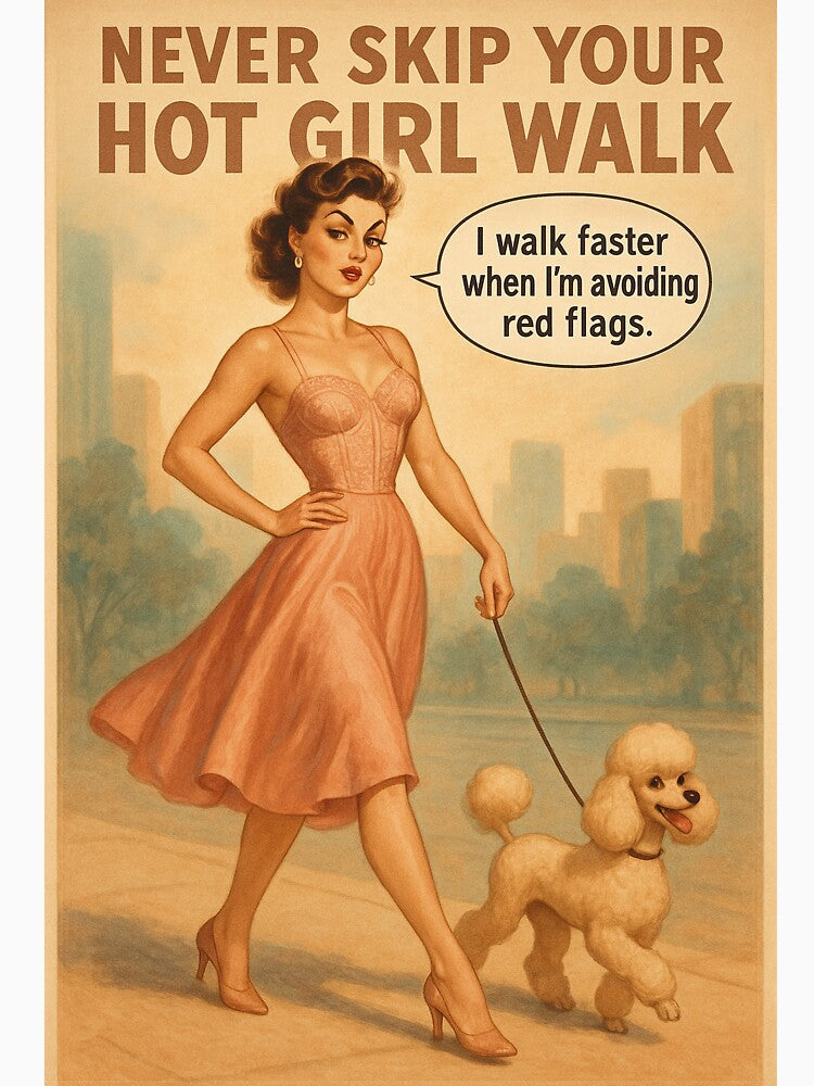 never skip your hot girl walk! by mikaila-bunny T-Shirts, Hoodie, Sweatshirt | BlankRebels.com (Image 3)