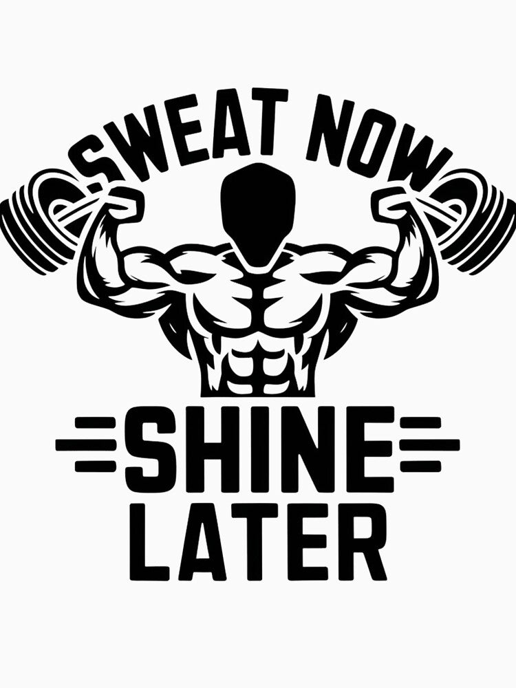 Sweat Now Shine Later Fitness Motivation by ArtByYunus T-Shirts, Hoodie, Sweatshirt | BlankRebels.com (Image 3)
