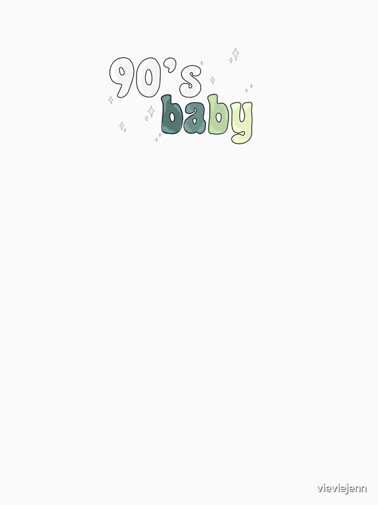 90's baby || illustration by vieviejenn T-Shirts, Hoodie, Sweatshirt | BlankRebels.com (Image 2)