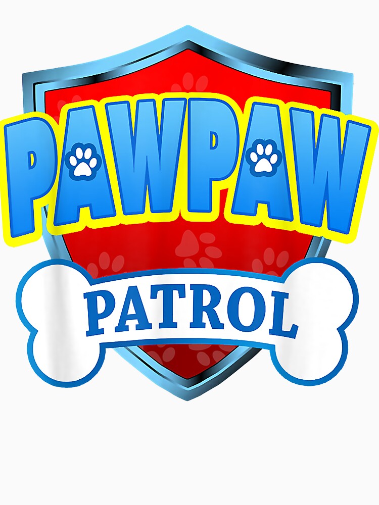 Creative Nimble Enthusiasm Relief Cute Funny Pawpaw Patrol - Dog Mom, Dad For Men Womenretro Wave by... (Image 3)