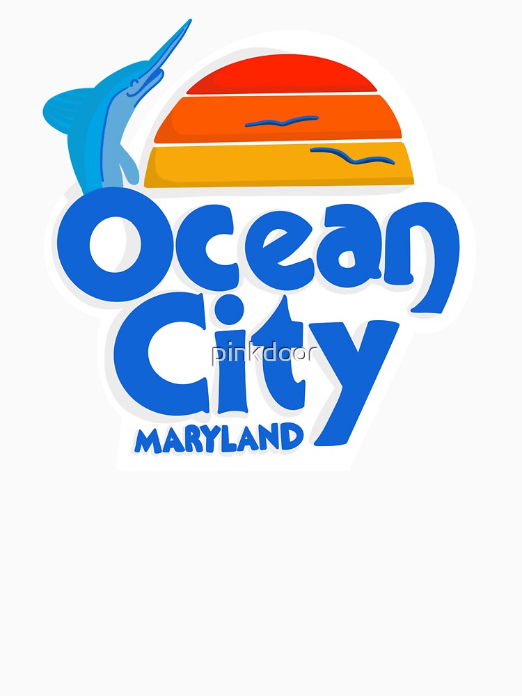 Ocean City MD by pinkdoor T-Shirts, Hoodie, Sweatshirt | BlankRebels.com (Image 3)