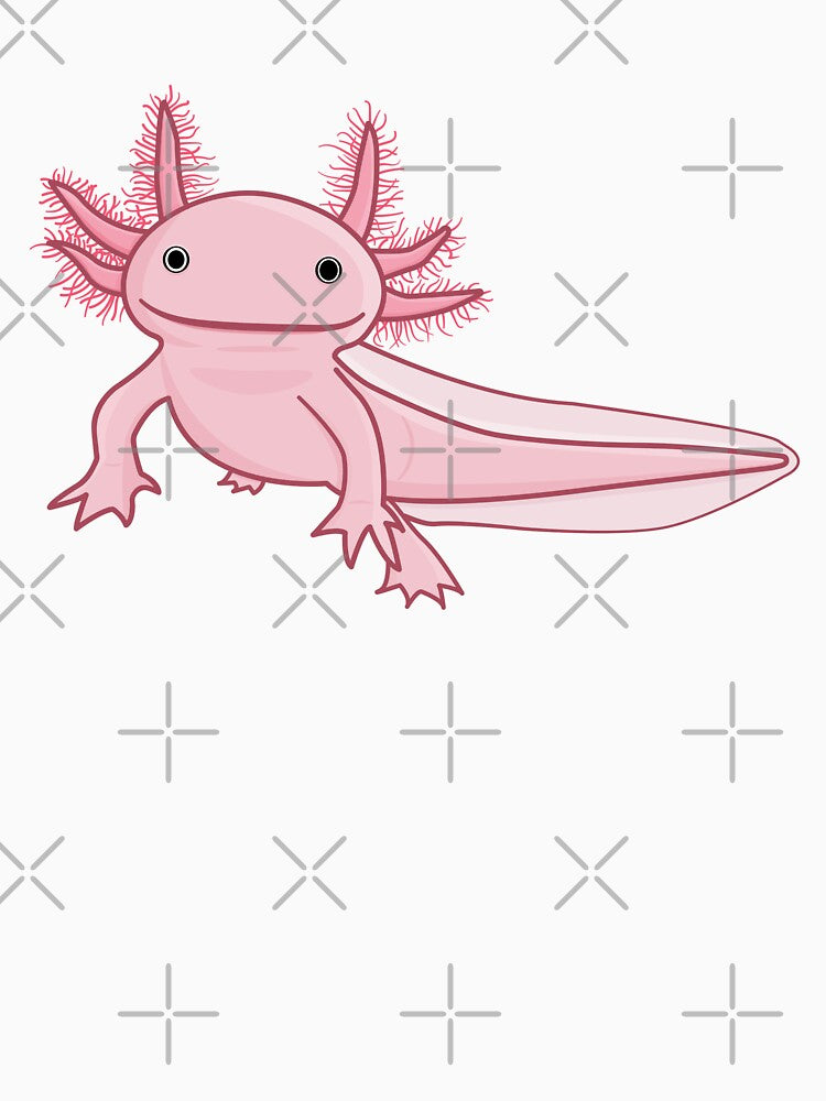 Cute Axolotl Smiling by ShexxarDesigns T-Shirts, Hoodie, Sweatshirt | BlankRebels.com (Image 3)