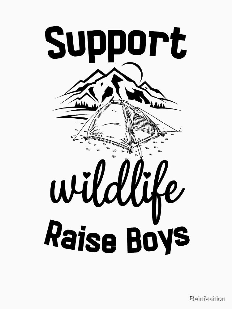 Support Wildlife Raise Boys by Beinfashion T-Shirts, Hoodie, Sweatshirt | BlankRebels.com (Image 3)