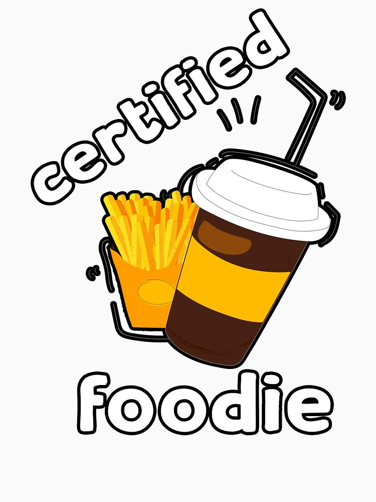 certified foodie by Shopini T-Shirts, Hoodie, Sweatshirt | BlankRebels.com (Image 3)