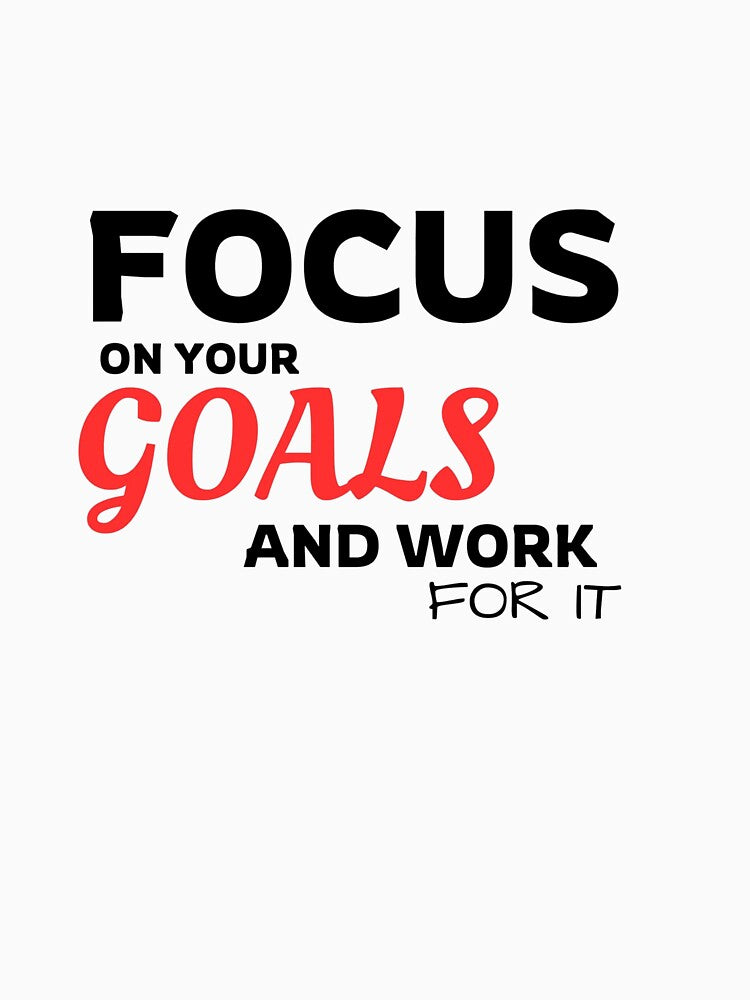 Focus on your goal || motivation quotes by DesignOp866 T-Shirts, Hoodie, Sweatshirt | BlankRebels.com (Image 3)