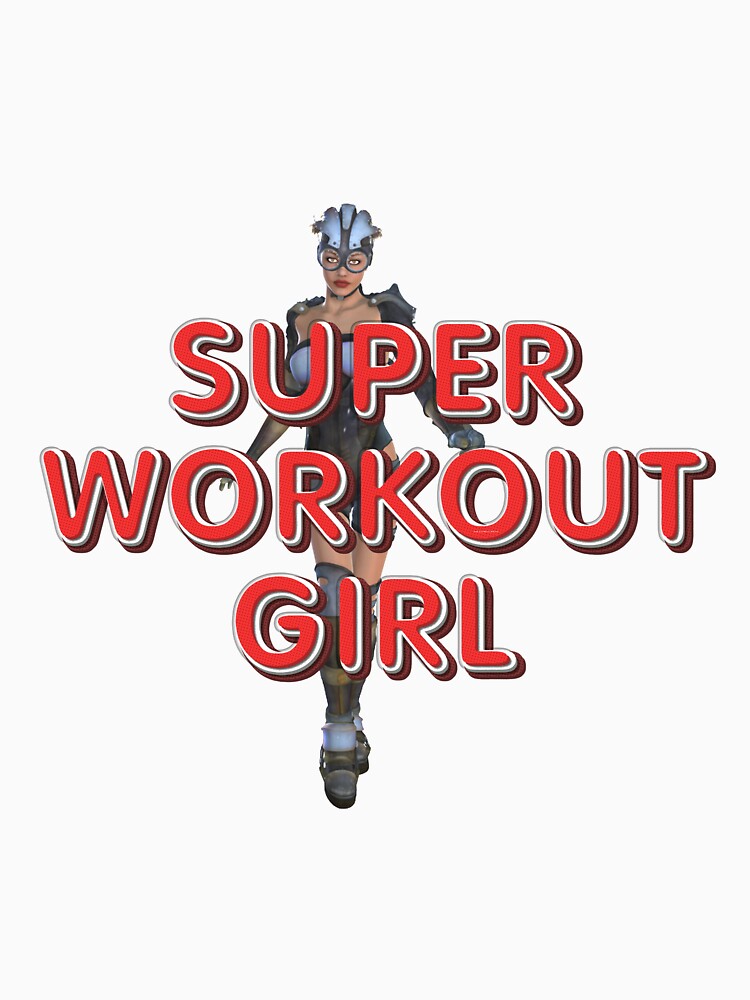 Super Workout Girl by teepossible T-Shirts, Hoodie, Sweatshirt | BlankRebels.com (Image 3)