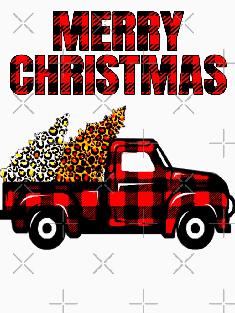 Buffalo Plaid Merry Christmas Truck and Trees by RaglanRose T-Shirts, Hoodie, Sweatshirt | BlankRebels.com (Image 3)