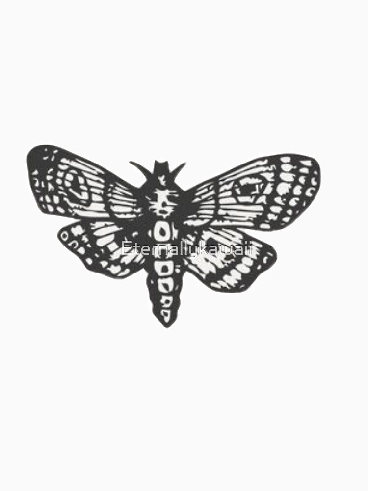 Goth moth by Eternallykawaii T-Shirts, Hoodie, Sweatshirt | BlankRebels.com (Image 3)