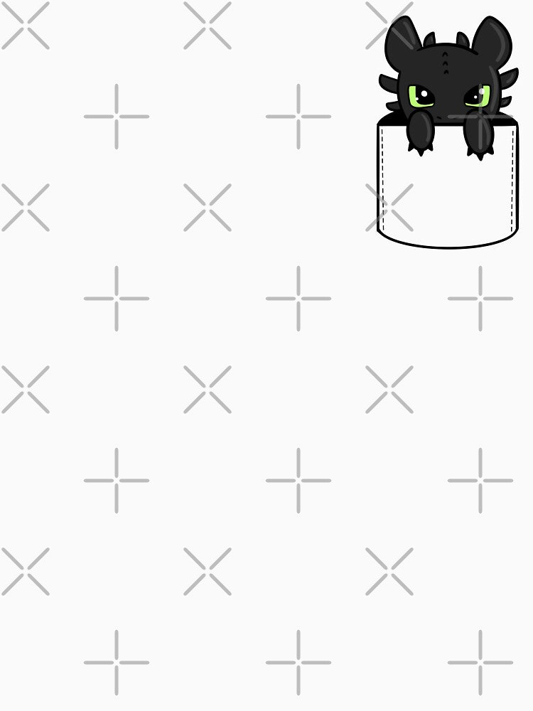 Pocket Toothless by TheSimpleEdge T-Shirts, Hoodie, Sweatshirt | BlankRebels.com (Image 3)