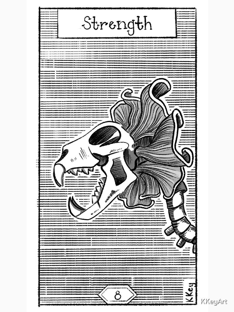 Strength - Dead Tarot by KKeyArt T-Shirts, Hoodie, Sweatshirt | BlankRebels.com (Image 3)