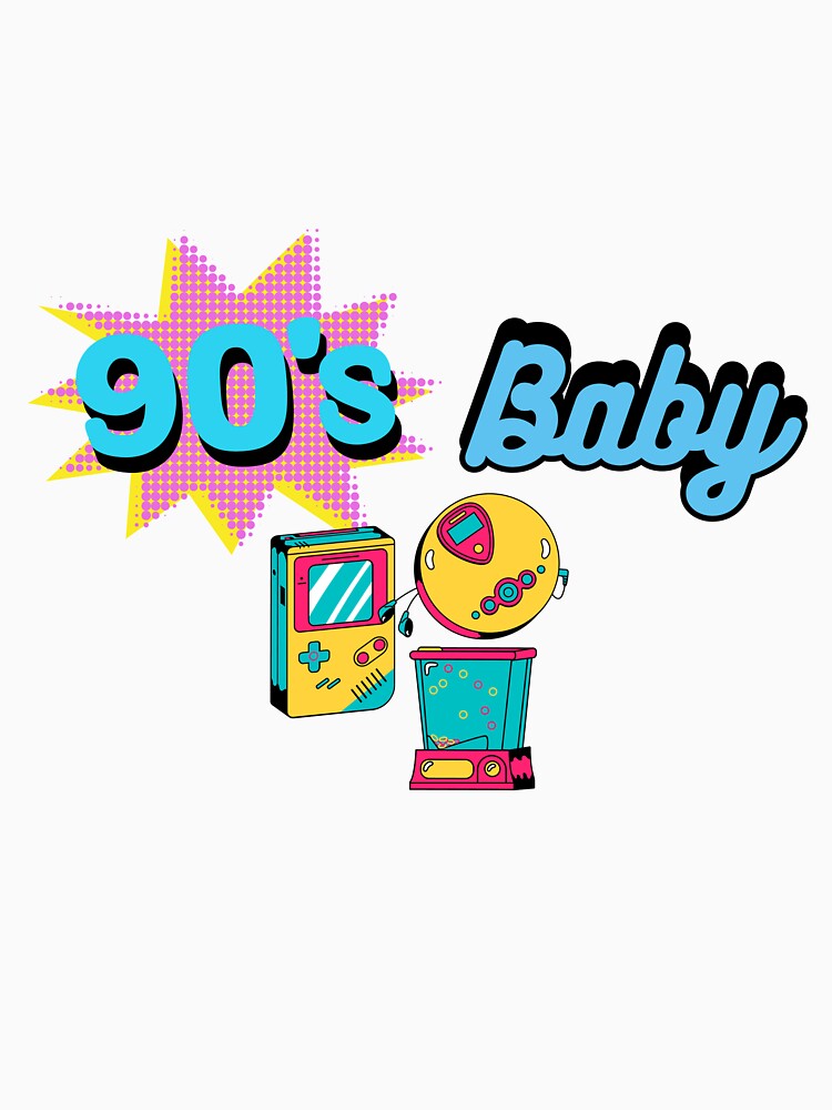 90's Baby | Retro Baby | Vintage Baby | Years 90 by GemaDesings T-Shirts, Hoodie, Sweatshirt | BlankRebels.com (Image 3)