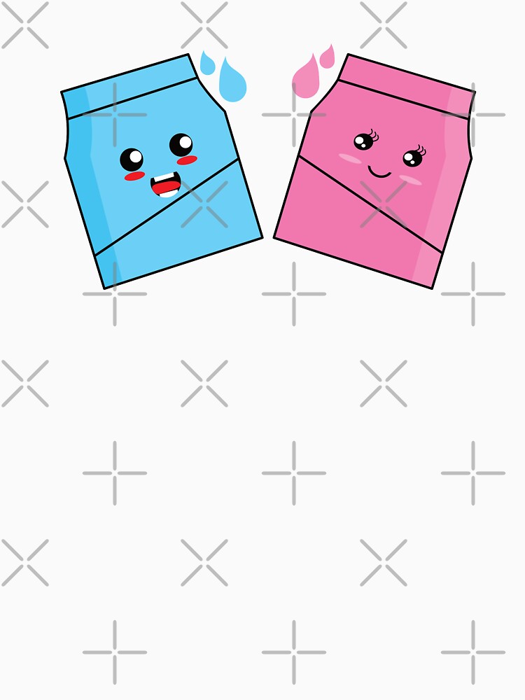 cute kawaii milk couple by Babmk T-Shirts, Hoodie, Sweatshirt | BlankRebels.com (Image 3)