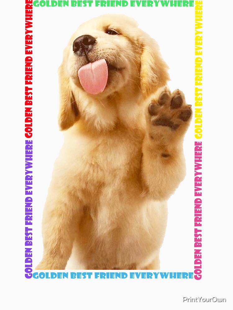 Golden Retriever Best Friends by PrintYourOwn T-Shirts, Hoodie, Sweatshirt | BlankRebels.com (Image 3)