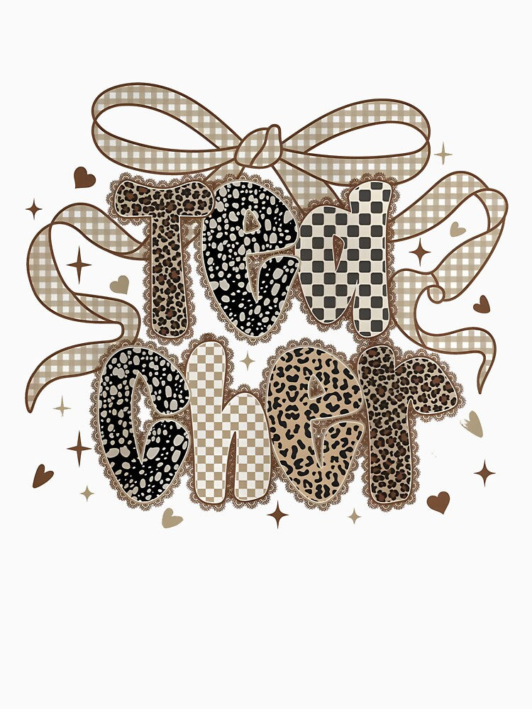 Coquette Leopard Teacher by Denniscarter T-Shirts, Hoodie, Sweatshirt | BlankRebels.com (Image 3)