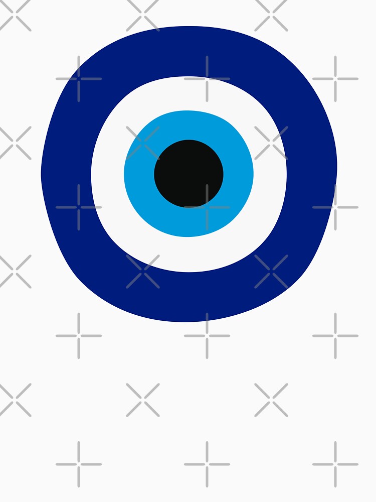 Evil Eye Symbol (White Background) by MusesWhispers T-Shirts, Hoodie, Sweatshirt | BlankRebels.com (Image 3)