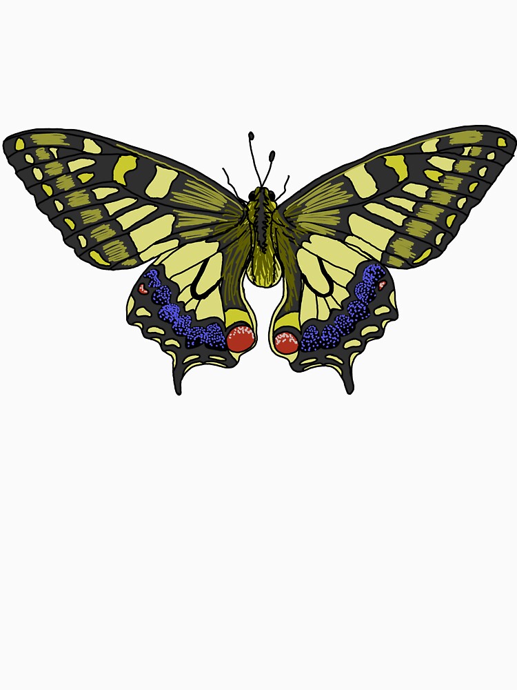 Yellow Butterfly by TeahArts T-Shirts, Hoodie, Sweatshirt | BlankRebels.com (Image 3)