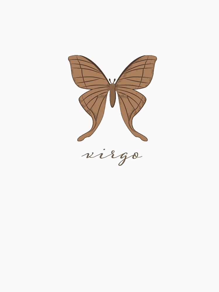 virgo butterfly aesthetic astrology by mandeegirl17 T-Shirts, Hoodie, Sweatshirt | BlankRebels.com (Image 3)