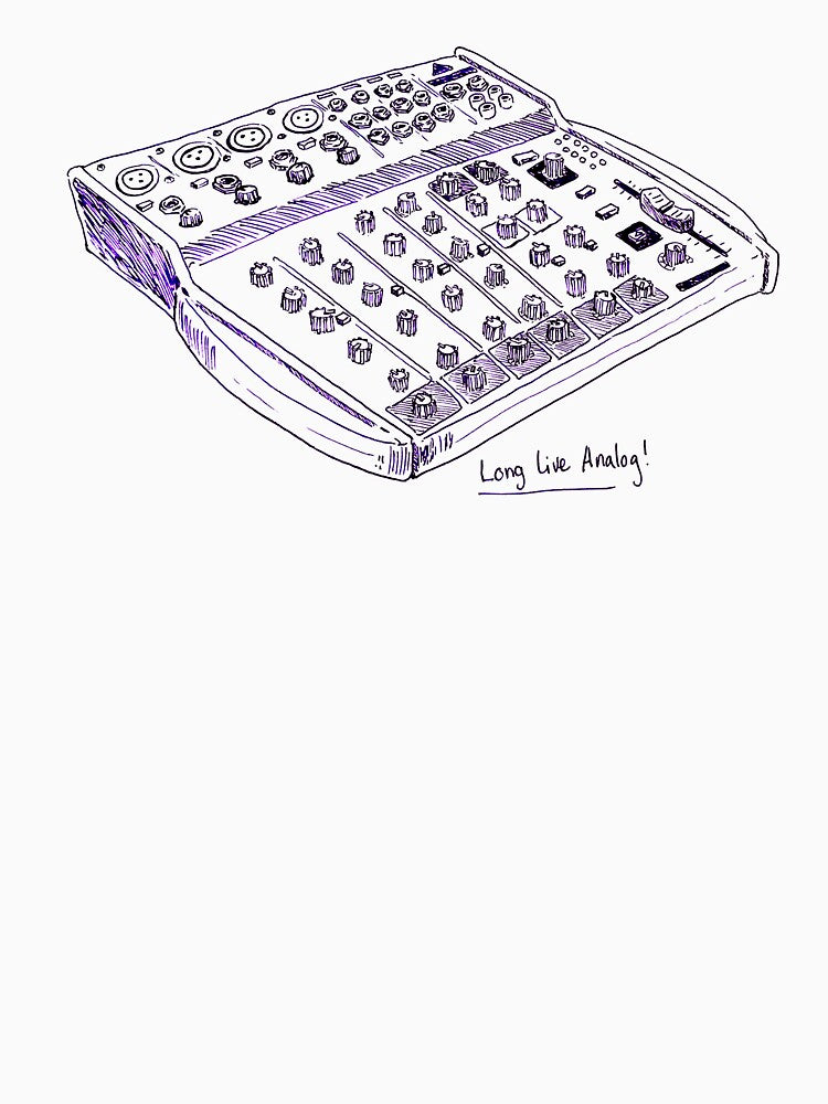 Long Live Analog by stepheninks T-Shirts, Hoodie, Sweatshirt | BlankRebels.com (Image 3)