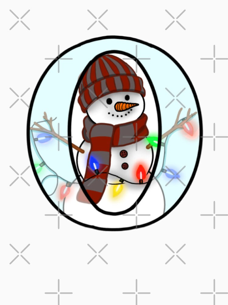 Holiday themed letter O by Artistkhg T-Shirts, Hoodie, Sweatshirt | BlankRebels.com (Image 2)