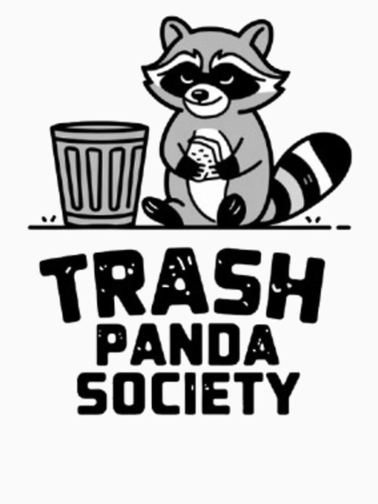Trash Panda Society – Official Member by Syrupulse T-Shirts, Hoodie, Sweatshirt | BlankRebels.com (Image 3)