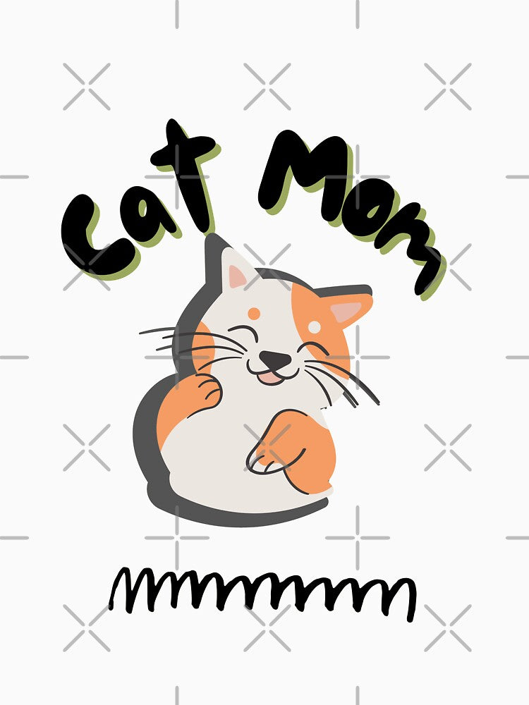 Cat Mom | Mother's Day by pod-plus-plus T-Shirts, Hoodie, Sweatshirt | BlankRebels.com (Image 3)