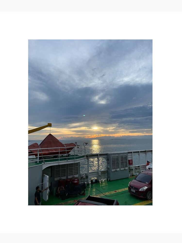 SUNSET OVER THE FERRY 2 by iAmmAja43 T-Shirts, Hoodie, Sweatshirt | BlankRebels.com (Image 3)