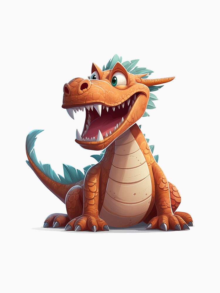Happy smiling small dragon by GoodThings66 T-Shirts, Hoodie, Sweatshirt | BlankRebels.com (Image 3)