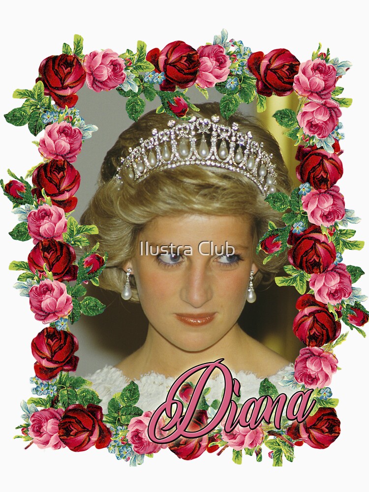 Lady Di by Ilustra Club T-Shirts, Hoodie, Sweatshirt | BlankRebels.com (Image 3)