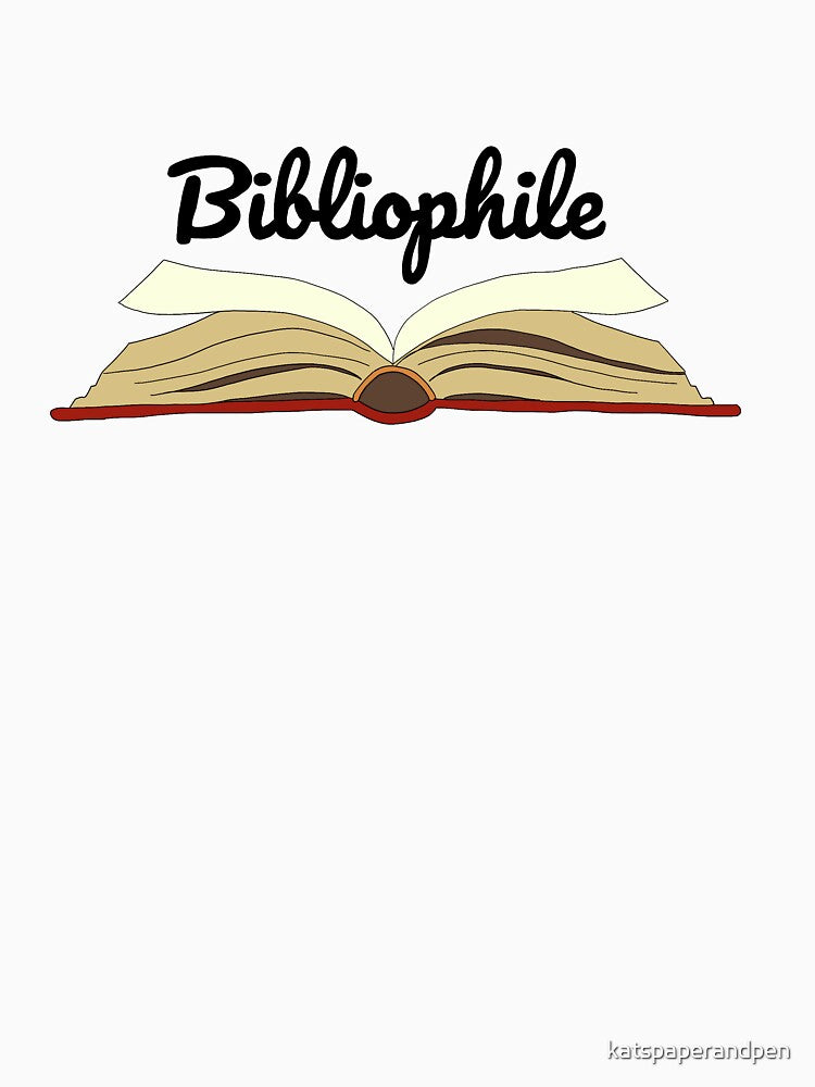 Bibliophile by katspaperandpen T-Shirts, Hoodie, Sweatshirt | BlankRebels.com (Image 3)