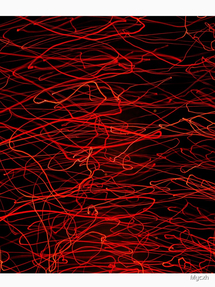 Red Electric Lights by Mycxh