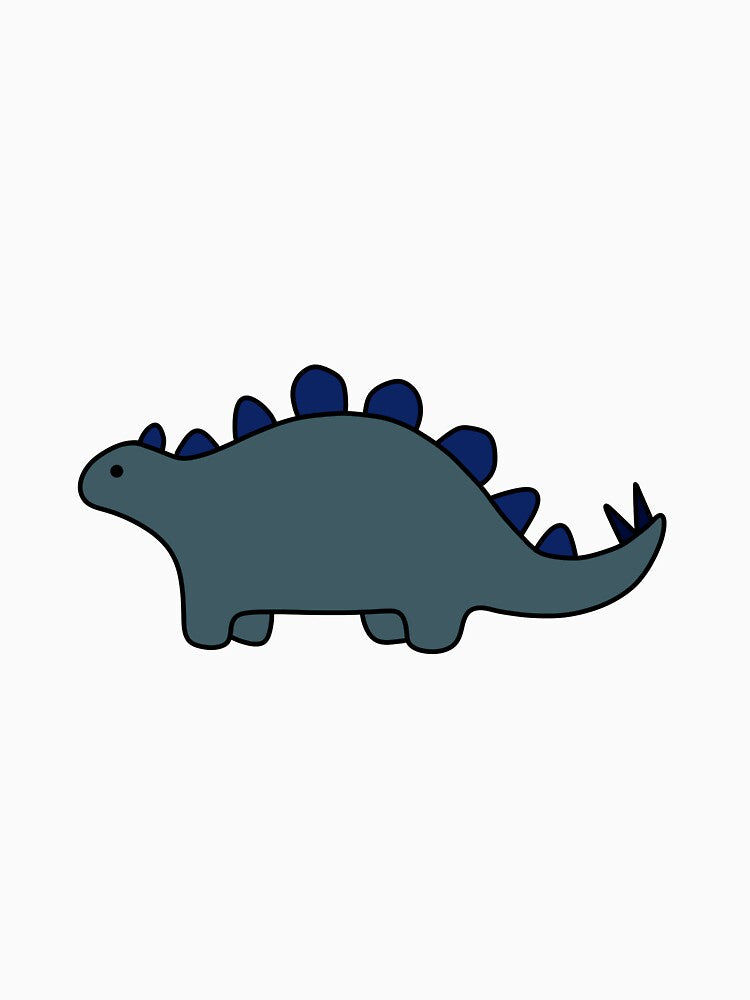 Dark blue dinosaur by trippyzipp T-Shirts, Hoodie, Sweatshirt | BlankRebels.com (Image 3)