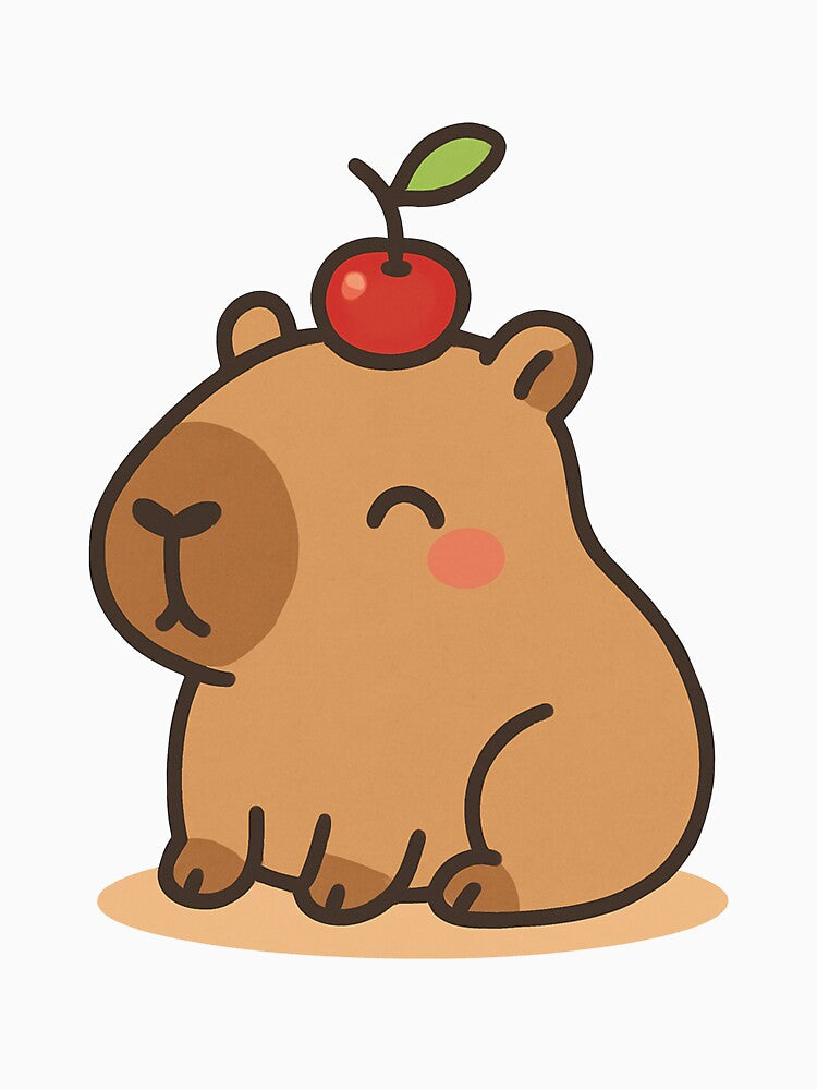 Cherry Crown – Little Capybara King by WhisperDraw T-Shirts, Hoodie, Sweatshirt | BlankRebels.com (Image 3)