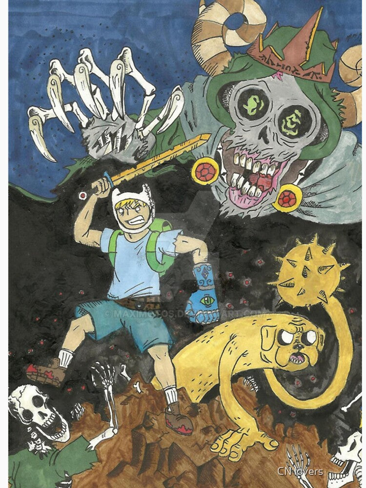 adventure time -ART PRINT by CN lovers⭐⭐⭐⭐⭐ T-Shirts, Hoodie, Sweatshirt | BlankRebels.com (Image 2)
