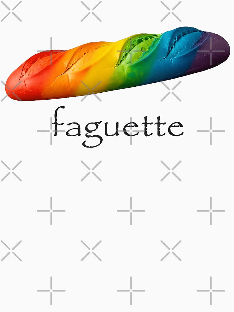 Funny Baguette Rainbow Faguette LGBT Pride Month by Cute-Collection T-Shirts, Hoodie, Sweatshirt | BlankRebels.com (Image 3)