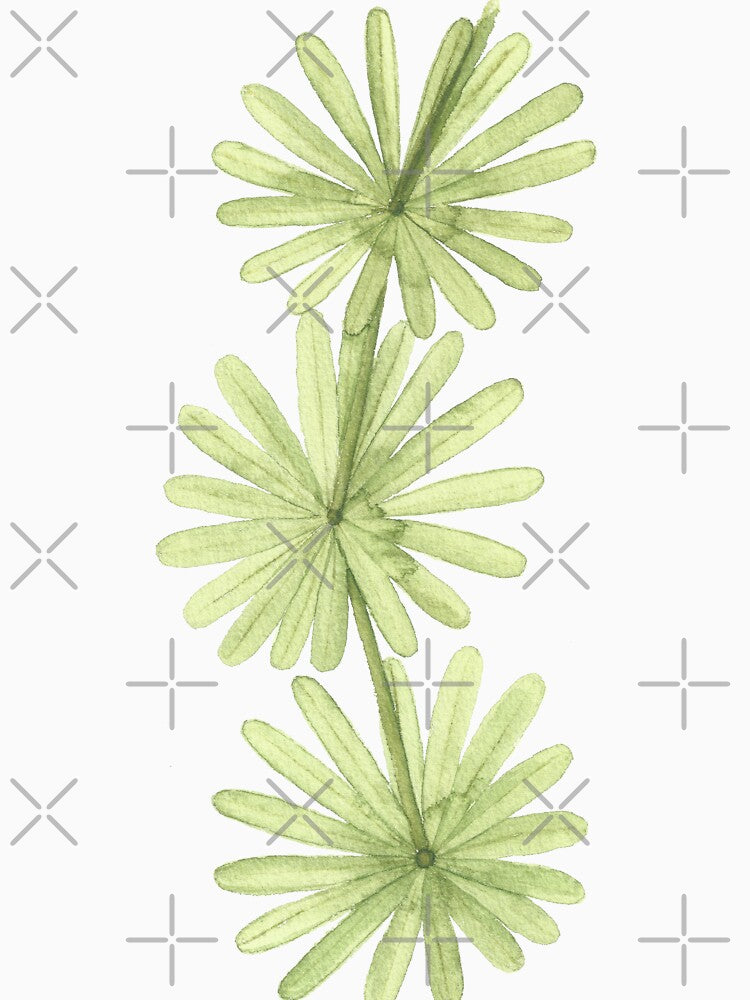 Fossil plant, based on original watercolor by SharonRoseR T-Shirts, Hoodie, Sweatshirt | BlankRebels.com (Image 3)