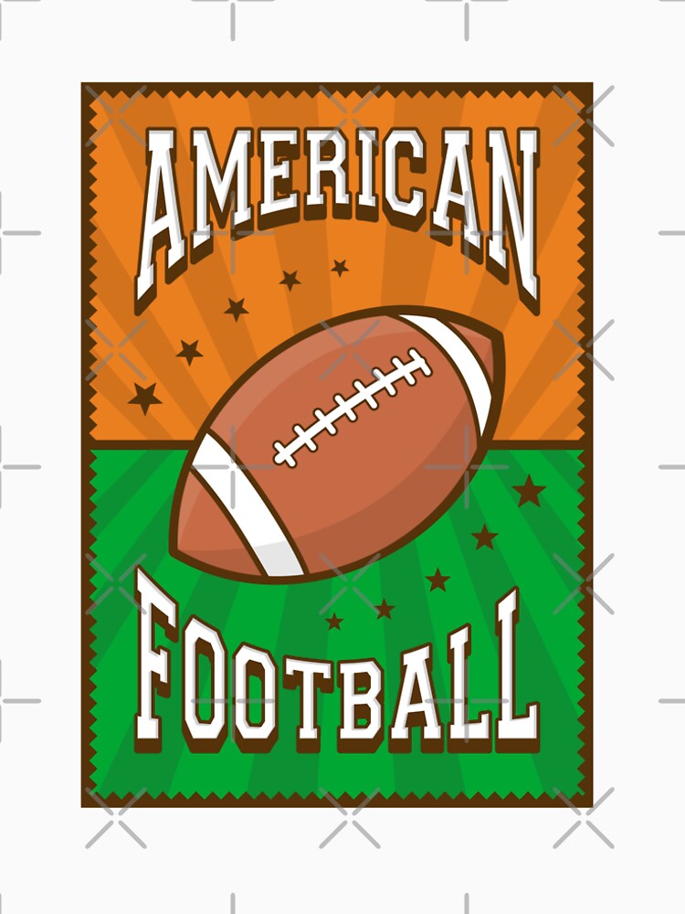 American Football Poster by OikieToikie T-Shirts, Hoodie, Sweatshirt | BlankRebels.com (Image 2)