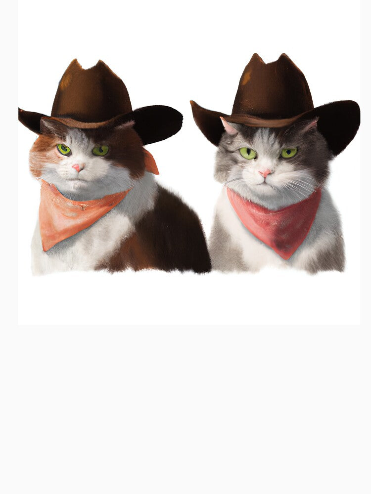 Cowboy Cats by BeggarsAll T-Shirts, Hoodie, Sweatshirt | BlankRebels.com (Image 3)