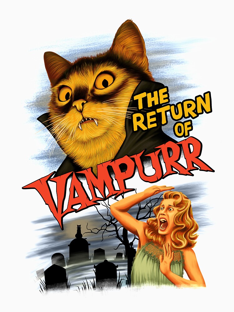 The Return of Vampurr by Khairul Anam T-Shirts, Hoodie, Sweatshirt | BlankRebels.com (Image 3)