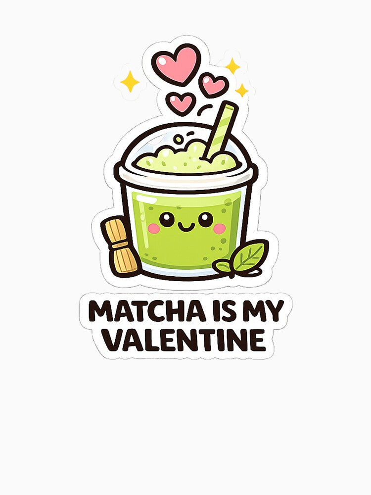 Matcha Is My Valentine by DreamPixAtelier T-Shirts, Hoodie, Sweatshirt | BlankRebels.com (Image 3)