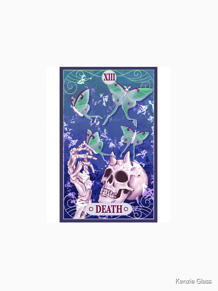 Death Tarot Card by Kenzie Glass T-Shirts, Hoodie, Sweatshirt | BlankRebels.com (Image 2)