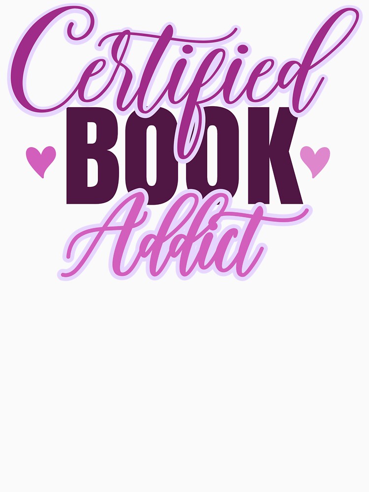 Book Addict by askthebookbug T-Shirts, Hoodie, Sweatshirt | BlankRebels.com (Image 3)