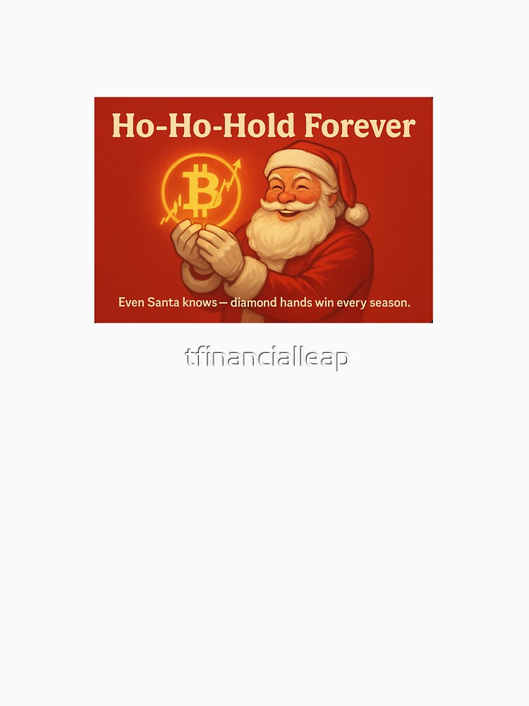 Ho-Ho-Hold Forever – Funny Trader Christmas Design (Crypto & Stock Gift) by tfinancialleap T-Shirts, Hoodie,... (Image 3)