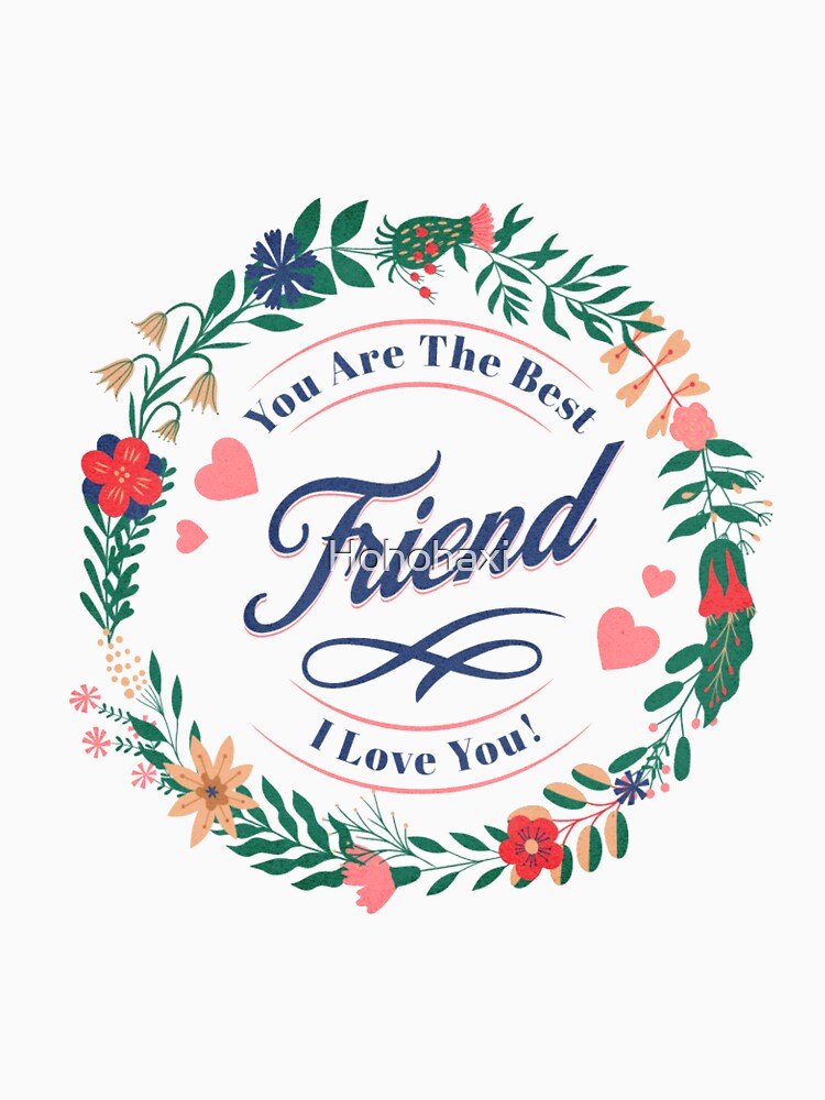 Best friend Cute gift Label sticky by Hohohaxi T-Shirts, Hoodie, Sweatshirt | BlankRebels.com (Image 3)