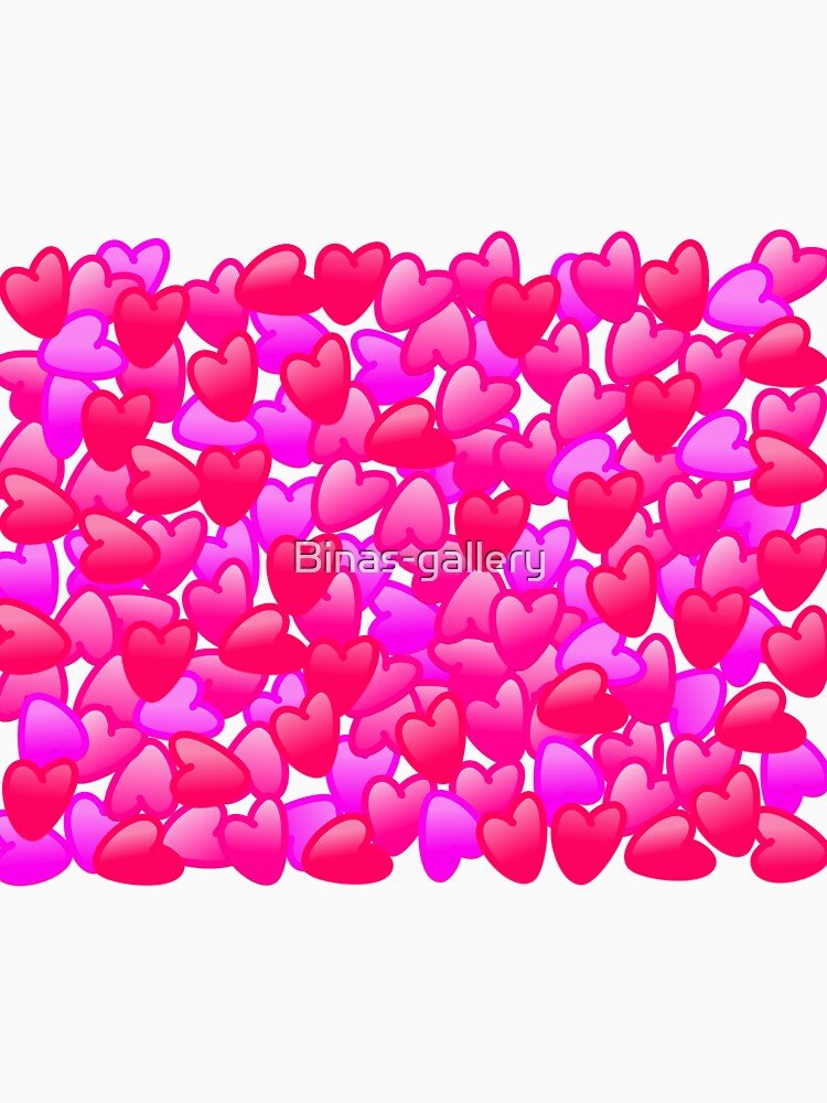 Hearts for you with black background by Binas-gallery T-Shirts, Hoodie, Sweatshirt | BlankRebels.com (Image 3)