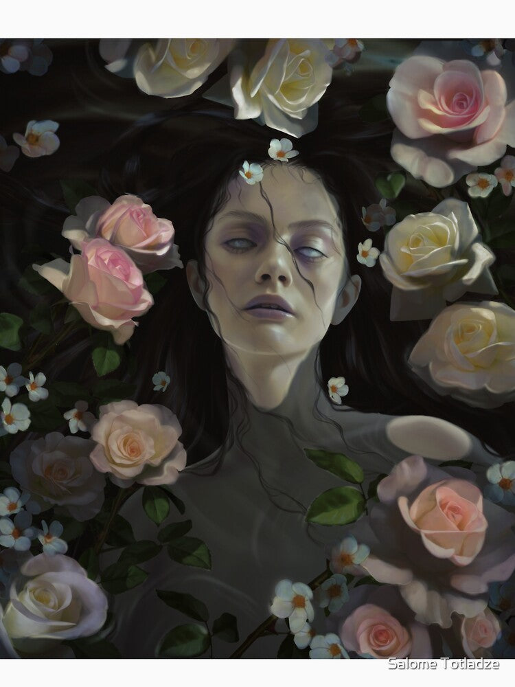 ophelia by Salome Totladze T-Shirts, Hoodie, Sweatshirt | BlankRebels.com (Image 3)